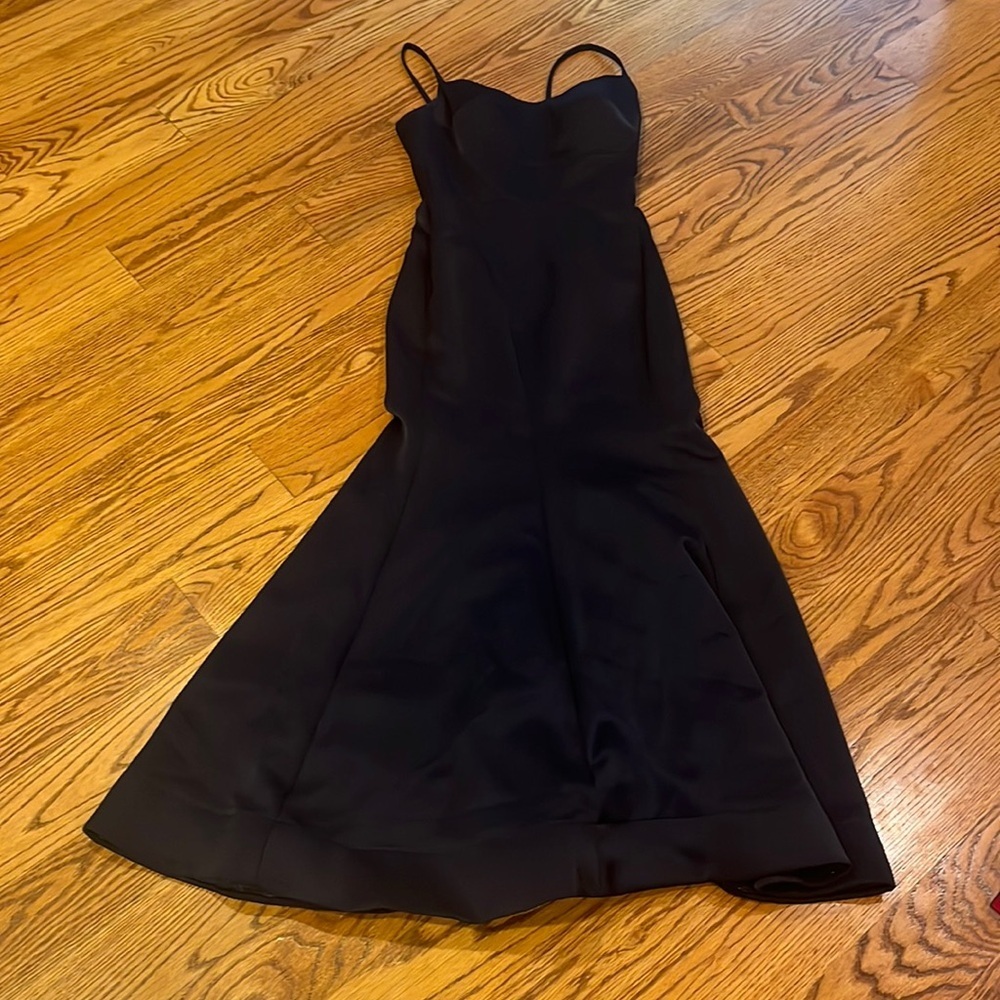 La Femme Woman’s Navy Blue Formal Dress Size 4